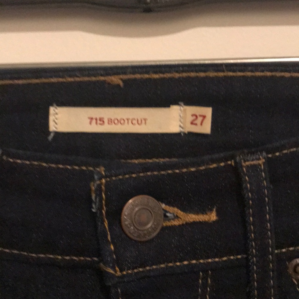 Levi’s 715 Bootcut Dark Indigo Rinse